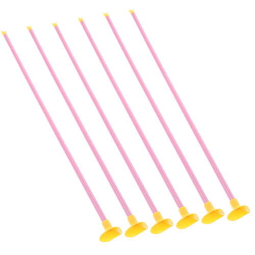 18Pcs Suction Cup Arrows Pink Plastic Kids Bow Toy for Safe Play 2
