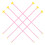 18Pcs Suction Cup Arrows Pink Plastic Kids Bow Toy for Safe Play 2