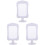 3Pcs Double Sided Display Photo Frame Standing Picture Frames 11