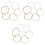 3 Sets Acoustic Guitar Strings Replacement Repair Kit Accessory 6