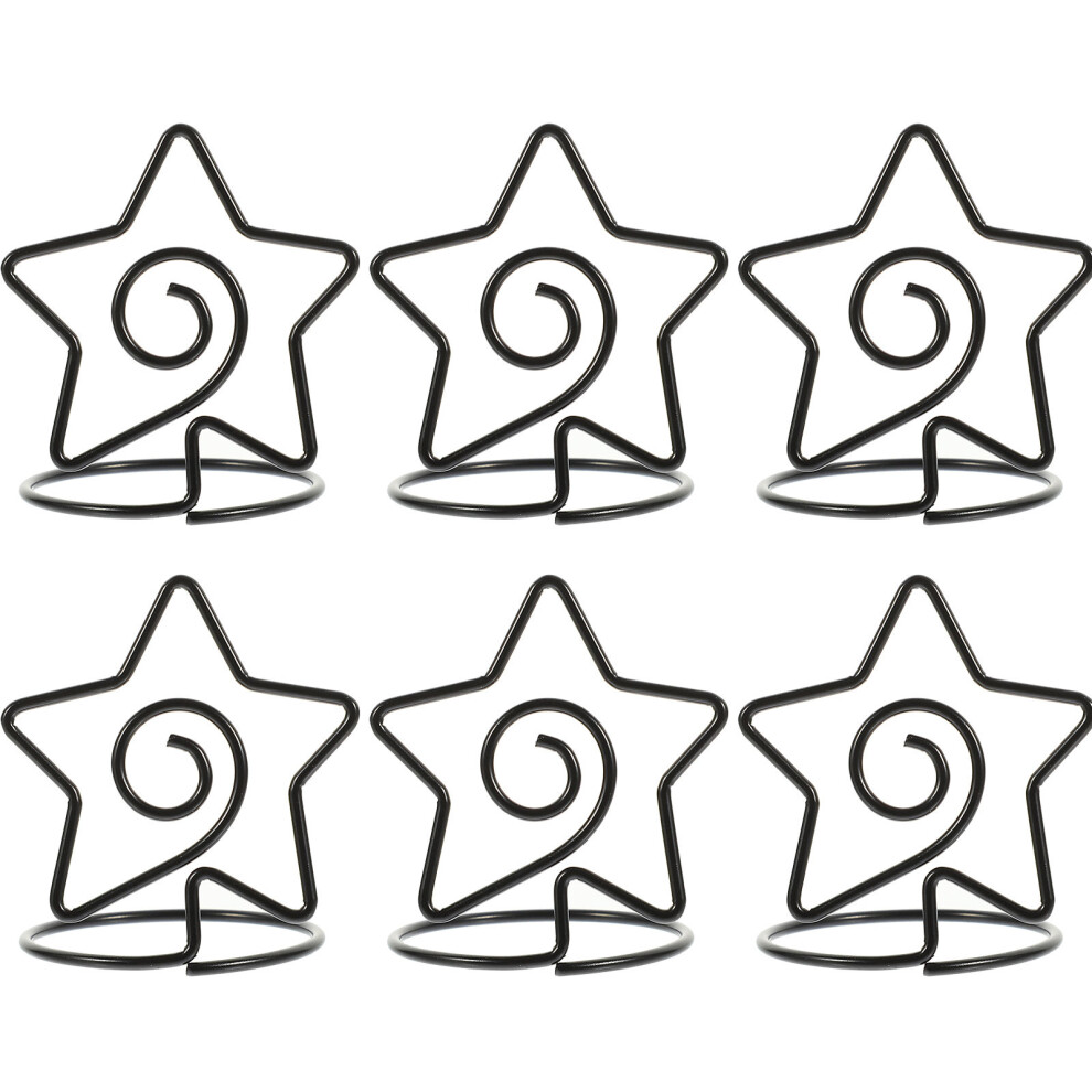 18 Pcs Metal Picture Holders Table Number Desk Card Holders-image-OPC-PKY5CNK-NEW