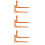 3 Pack Sewing Measure Tool Tailor Craft Circle Clear Orange 9