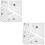 2 Sets Sewing Template Kit Products Supplies Crafting Template'S 6