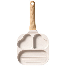 3Pcs Convenient Adorable Shaped Frying Pan Breakfast Egg Handle Pan
