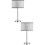2 Pcs Business Card Holder Menu Fixed Stand Table Numbers Holders 7