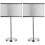2 Pcs Business Card Holder Menu Fixed Stand Table Numbers Holders 2