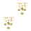 6 Pcs Valentine's Day Rotating Tea Light Candle Holder For Party Decor 6