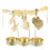 6 Pcs Valentine's Day Rotating Tea Light Candle Holder For Party Decor 1