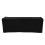 (Black 6FT(183x76x76cm)) Rectangular Black Stretch Tablecloth 4FT Washable Wrinkle Resistant 1