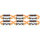 6Pièces Attache Robuste Nylon Orange Pour Chaussures De Skating 4