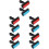 10 Pcs Diamond Drawing Rollers Pressing Tools Art Supplies 8
