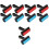 10 Pcs Diamond Drawing Rollers Pressing Tools Art Supplies 6