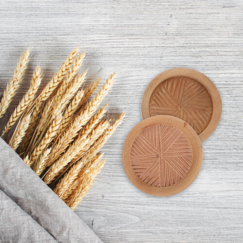 Wooden Manual Wheat Mill Grinder For Home Kitchen Multifunctional 2