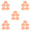 25Pcs Plastic Covers Red Dustproof Protection for Home Use 7