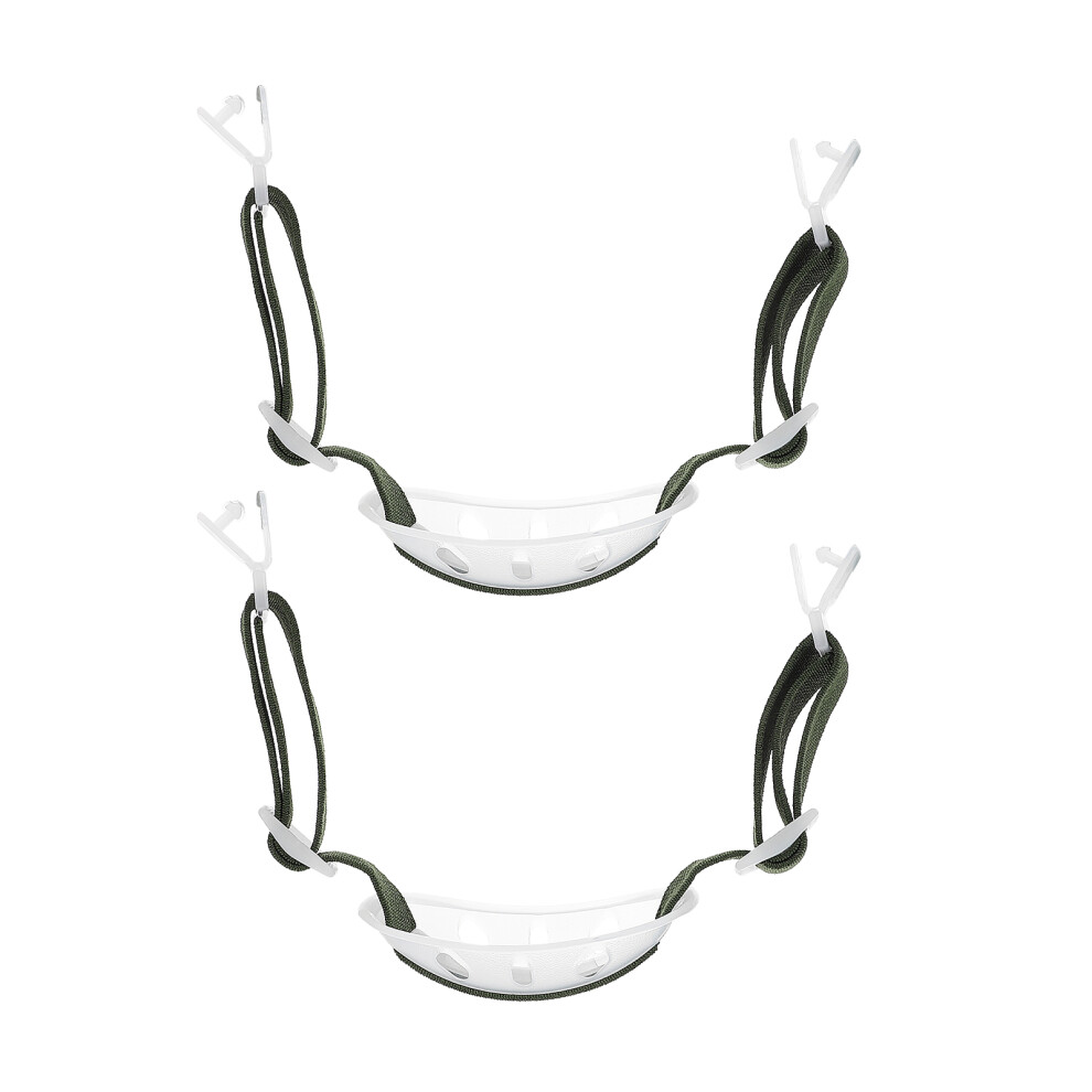 10 Pcs Portable Adjustable Hardhat Chin Strap Replacement Buckle 033759351321