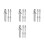 20 Pcs Trekking Pole Tips Replacement For Hiking Sticks 5