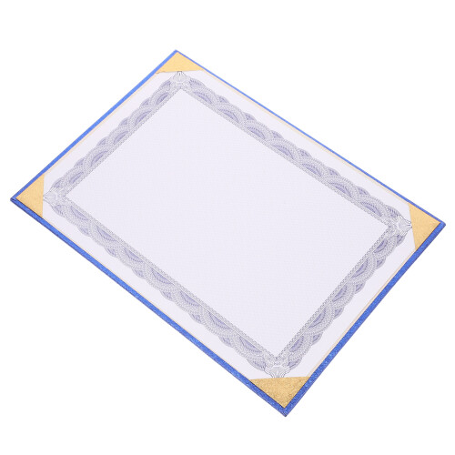 5 Sheets Blank Honor Certificate Paper Delicate Liner 2