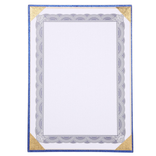 5 Sheets Blank Honor Certificate Paper Delicate Liner 1