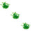 3Stk Realistische Aquarium Plastik 11