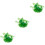 3Stk Realistische Aquarium Plastik 7