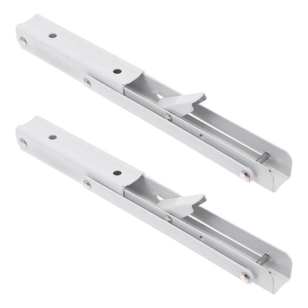 2 Pcs Door Panel Pendants Triangle Stand Fixed Support Shelf Bracket 013714235347