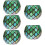 5Pcs Candle Tea Light Holder Mosaic Glass Home Decor 11