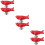 6 Pcs Toilet Tank Flush Buttons Bathroom Press Tools 11