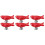 6 Pcs Toilet Tank Flush Buttons Bathroom Press Tools 6