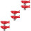 6 Pcs Toilet Tank Flush Buttons Bathroom Press Tools 7