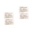 4 Pcs Wallet Insert Cards For 50th Anniversary Gifts 8