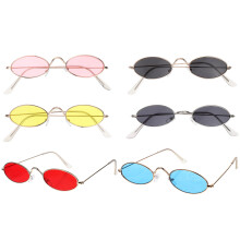 12Pairs Colorful Sunglasses for Women Vintage Fashion Party Eyewear