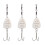 3pcs Fish Hook Titanium Steel Accessories Charm 4