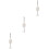 3pcs Fish Hook Titanium Steel Accessories Charm 5