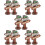 10 Pcs Mini Wood Sign Post For Micro Landscape Garden Decor 8