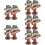 10 Pcs Mini Wood Sign Post For Micro Landscape Garden Decor 10