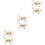 6 Pcs Shoe Clips For Wedding Bridal Flower Decorations 5
