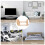 Portable Vinyl Record Holder Wooden Storage Rack Display 6