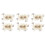 6 Pcs Shoe Clips For Wedding Bridal Flower Decorations 4