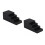 2Pièces Kit Verrouillage Plastique Noir Pour Lock Hub 11