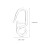 100 Pcs Bed Curtain Hook Hanging Sliding Hooks For Home 2