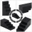 2Pièces Kit Verrouillage Plastique Noir Pour Lock Hub 8