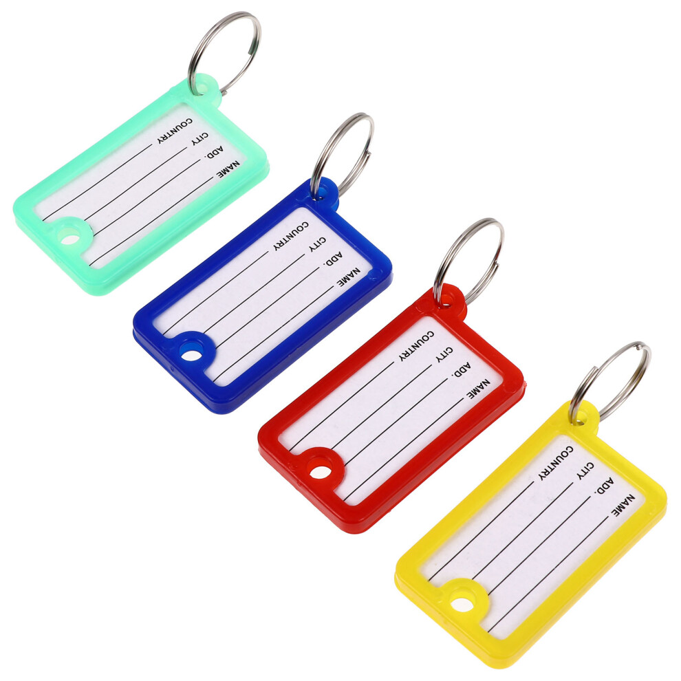 300 Pcs Multi-Functional Key Tag Portable Label 013714251606