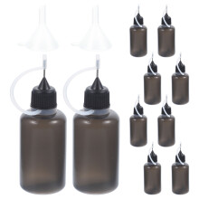 50 Pcs Needle Tip Glue Bottle With Funnel Diy Applicator