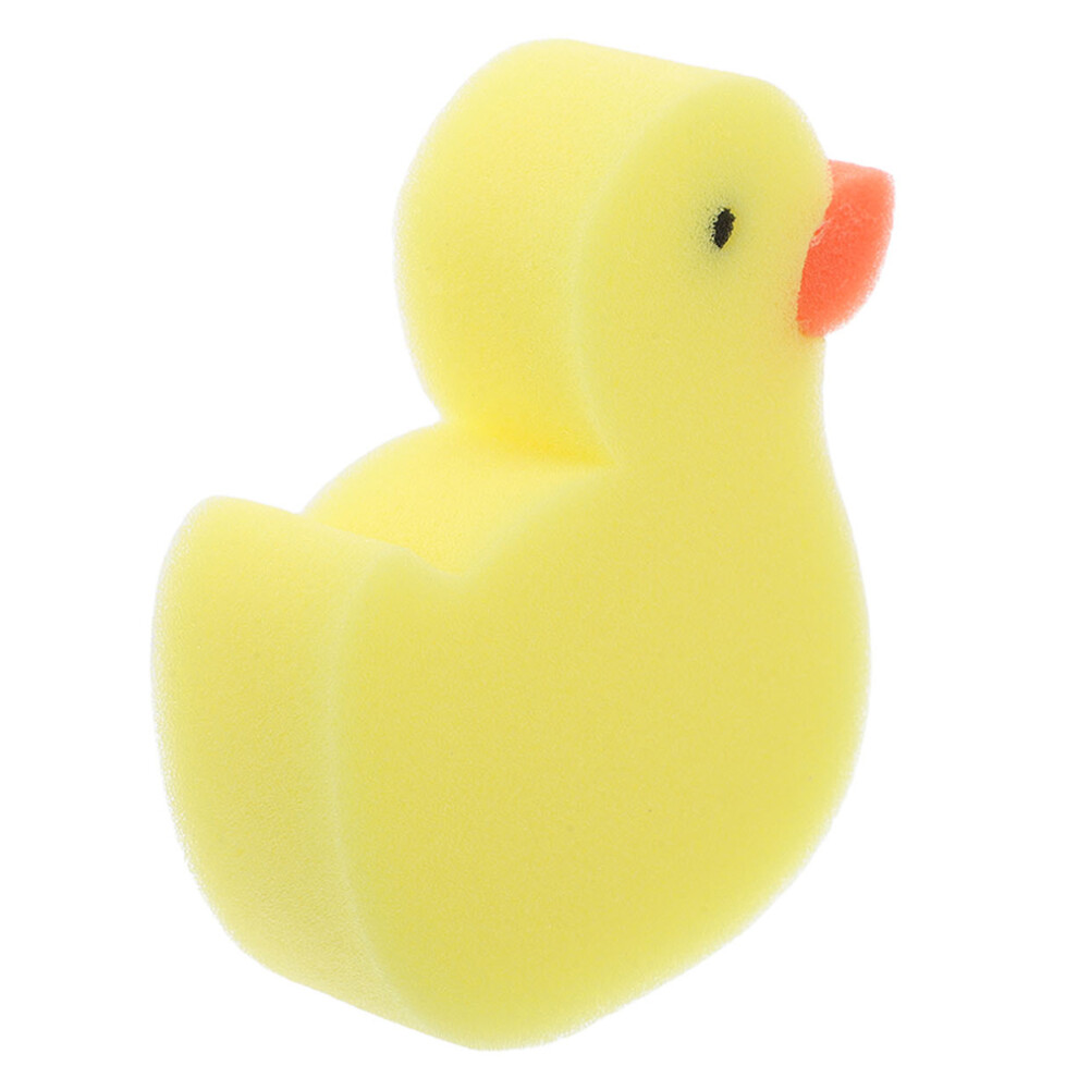 Inoomp 2Pcs Cute Duck Shaped Bath Sponges For Baby Kids Toddlers