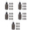 50 Pcs Needle Tip Glue Bottle With Funnel Diy Applicator 9