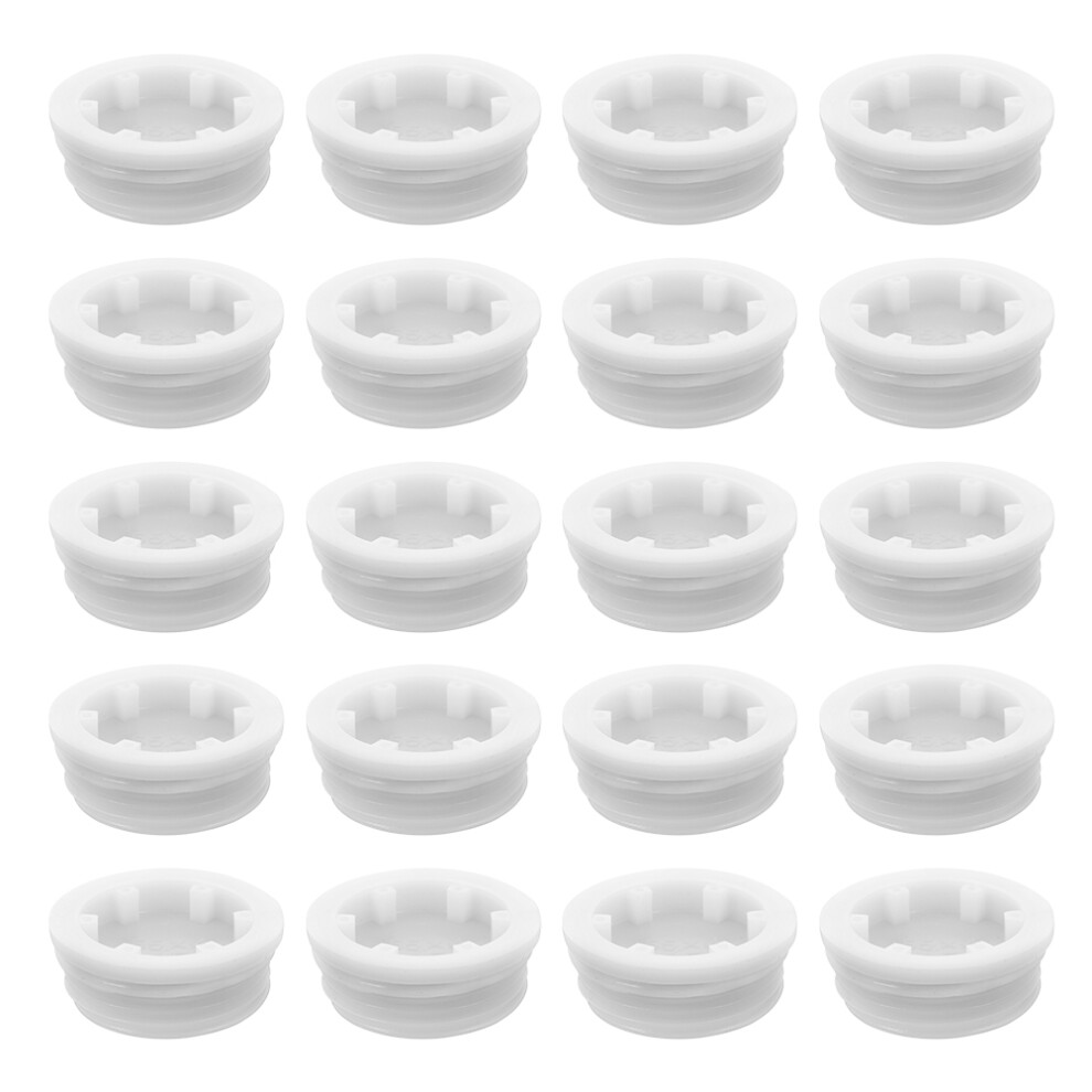 80 Pcs 200L Screw Seal Lids For Plastic Drums Leak-Proof 033787643733