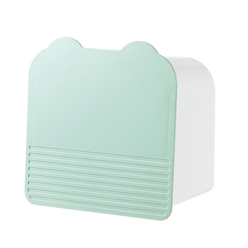 2 Pcs Wall-Mounted Clamshell Storage Box For Sanitary Napkins