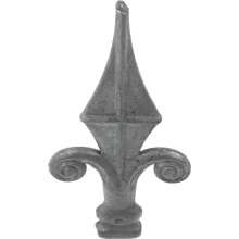 2Pcs Fence Finial Farmhouse Topper Decorative Rod Gate Decor