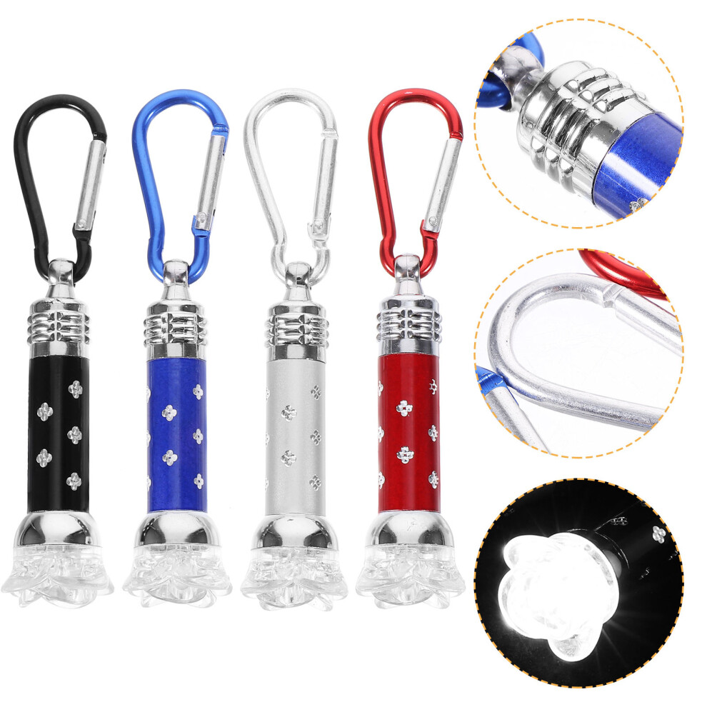 Photos - Flashlight 8 Pcs Mini Led  With Carabiner For Outdoor Use