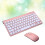 2.4G Mini Wireless Keyboard Ultra-Thin With Mouse For Rose Gold 8